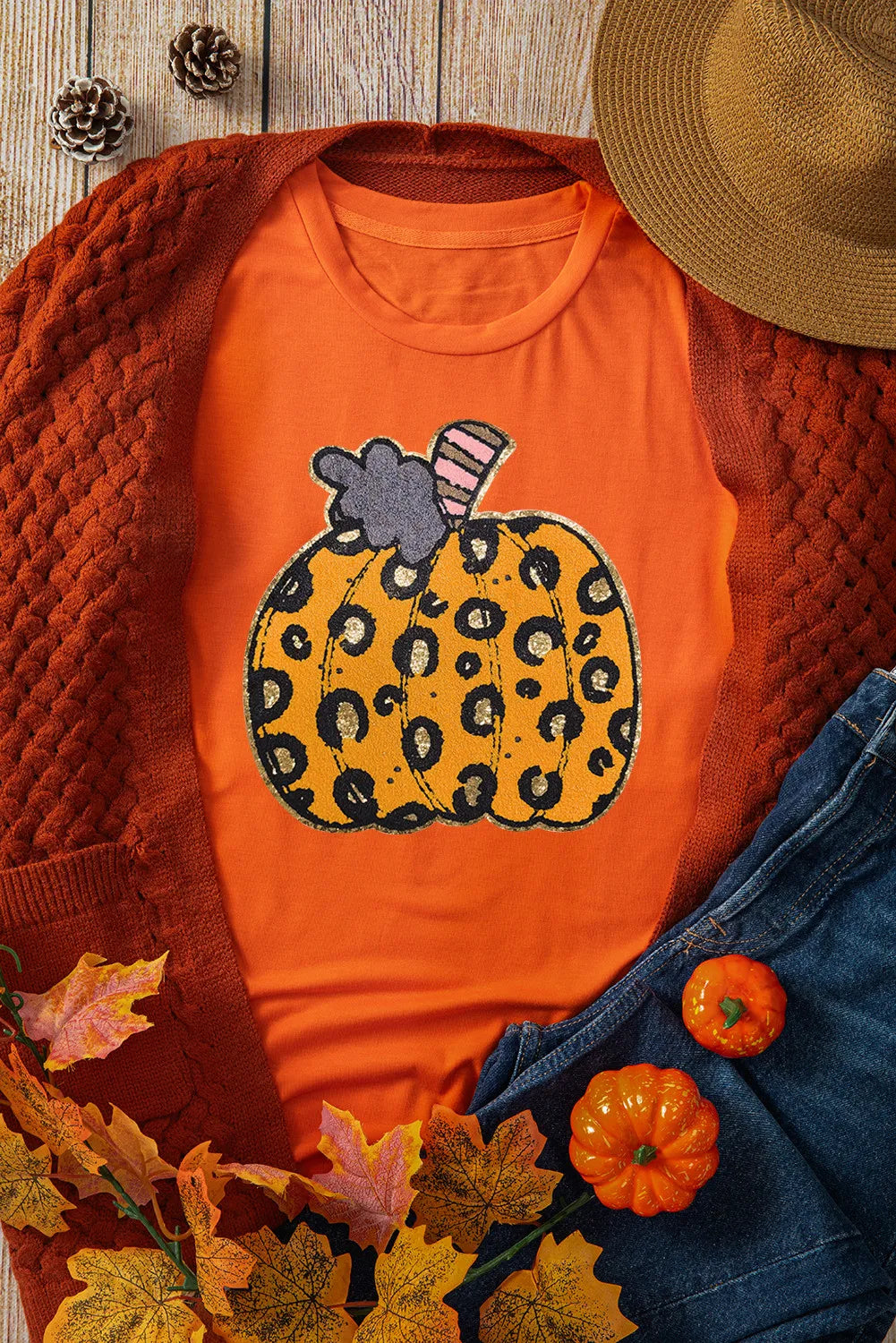 Pumpkin Short Sleeve T-Shirt