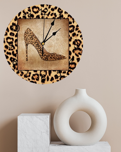 Purrfect Timing Wall Clock