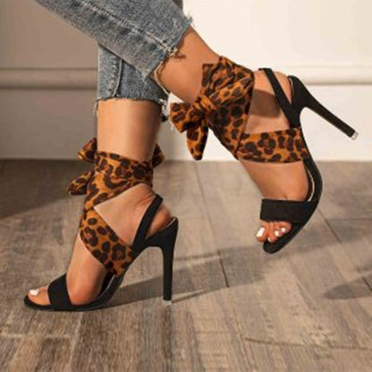 Pizzazz High Heel Ankle Strap Sandals