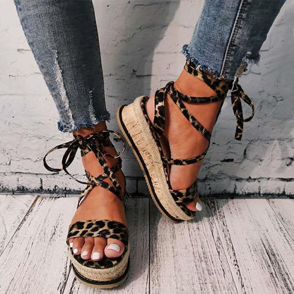 Strappy Platform Sandals