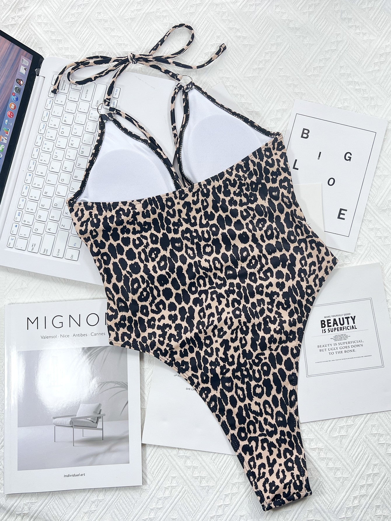 The Naomi Deep Plunge  Swimsuit