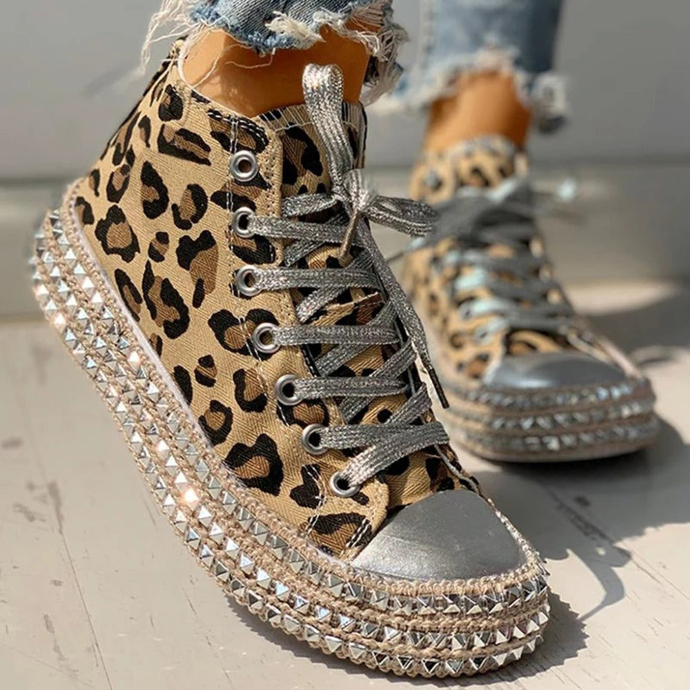 Carmella Studded Sneakers