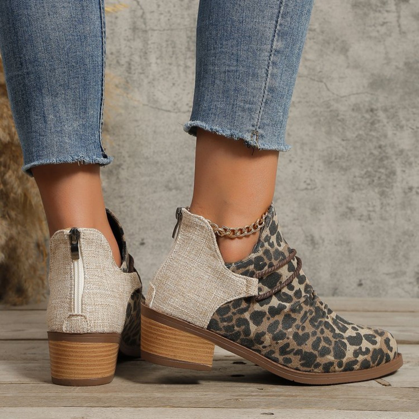 The Cora Canvas Bootie