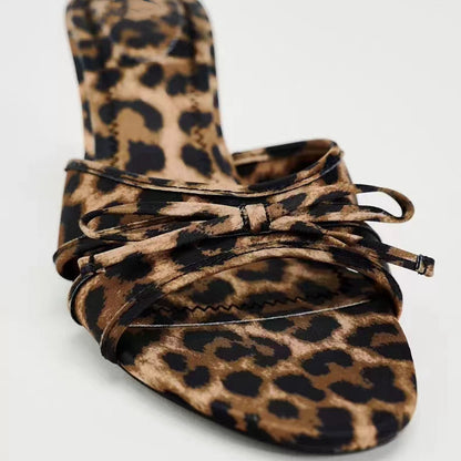 Bowtiful Kitten Heel Sandals