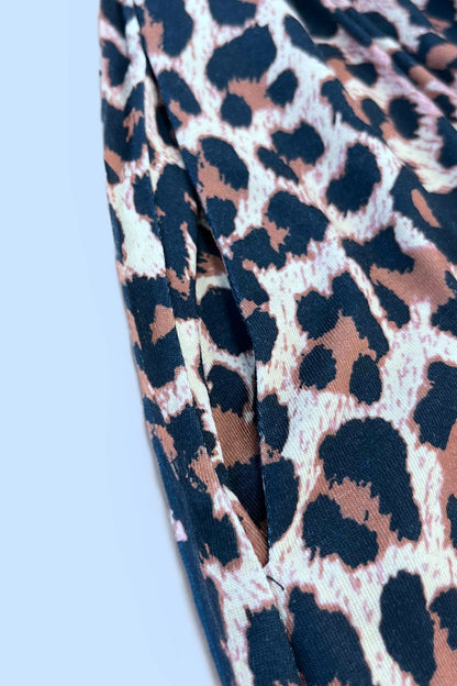 Spotted Sleeveless Dress with Pockets