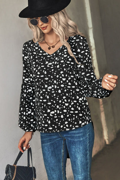 The Kayla High-Low Blouse