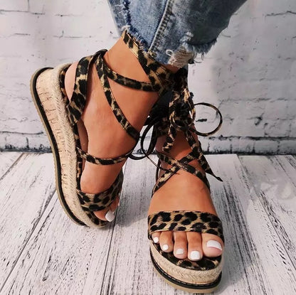 Strappy Platform Sandals