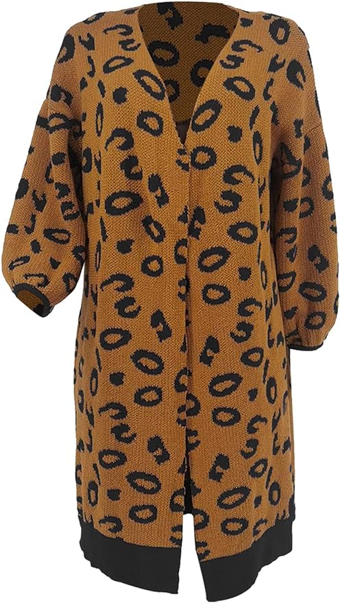 The SophistiCAT Leopard Cardigan