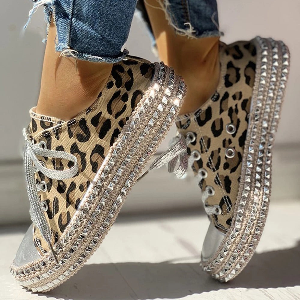 Carmella Studded Sneakers