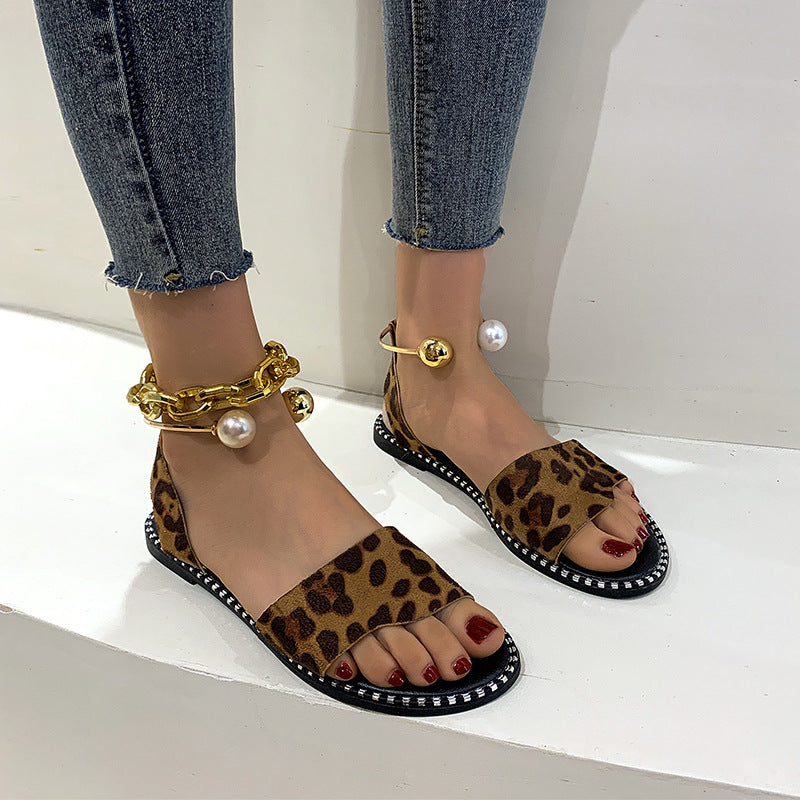 Lulu Pearl Sandals