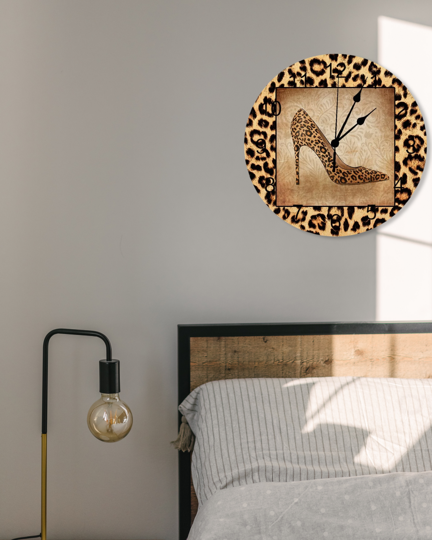 Purrfect Timing Wall Clock