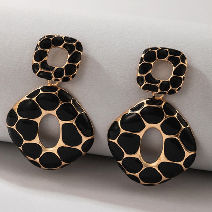 Vintage Geometric Earrings