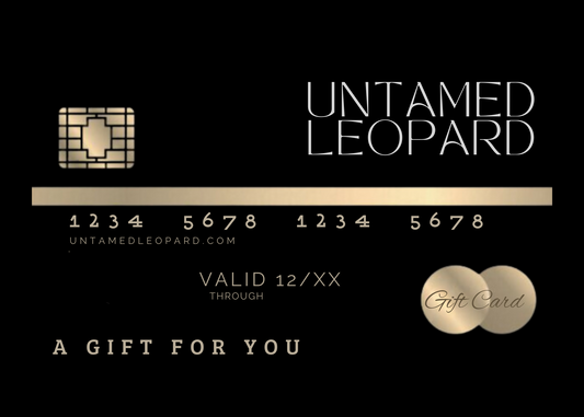 UNTAMED LEOPARD Gift Card