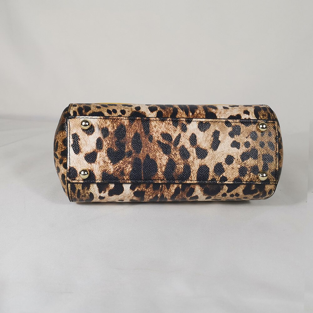 Dulce Leopard Handbag