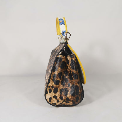 Dulce Leopard Handbag