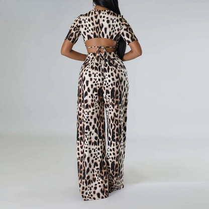 The Grace 2 Piece Wide Leg Pants Set