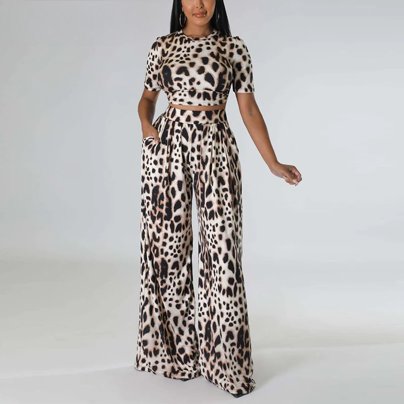 The Grace 2 Piece Wide Leg Pants Set