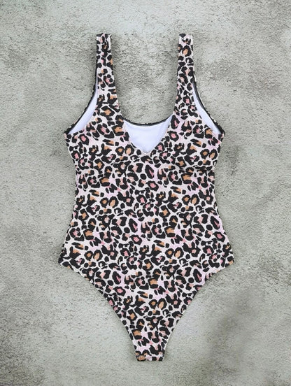 The Leopards Kiss One Piece Swimsuit