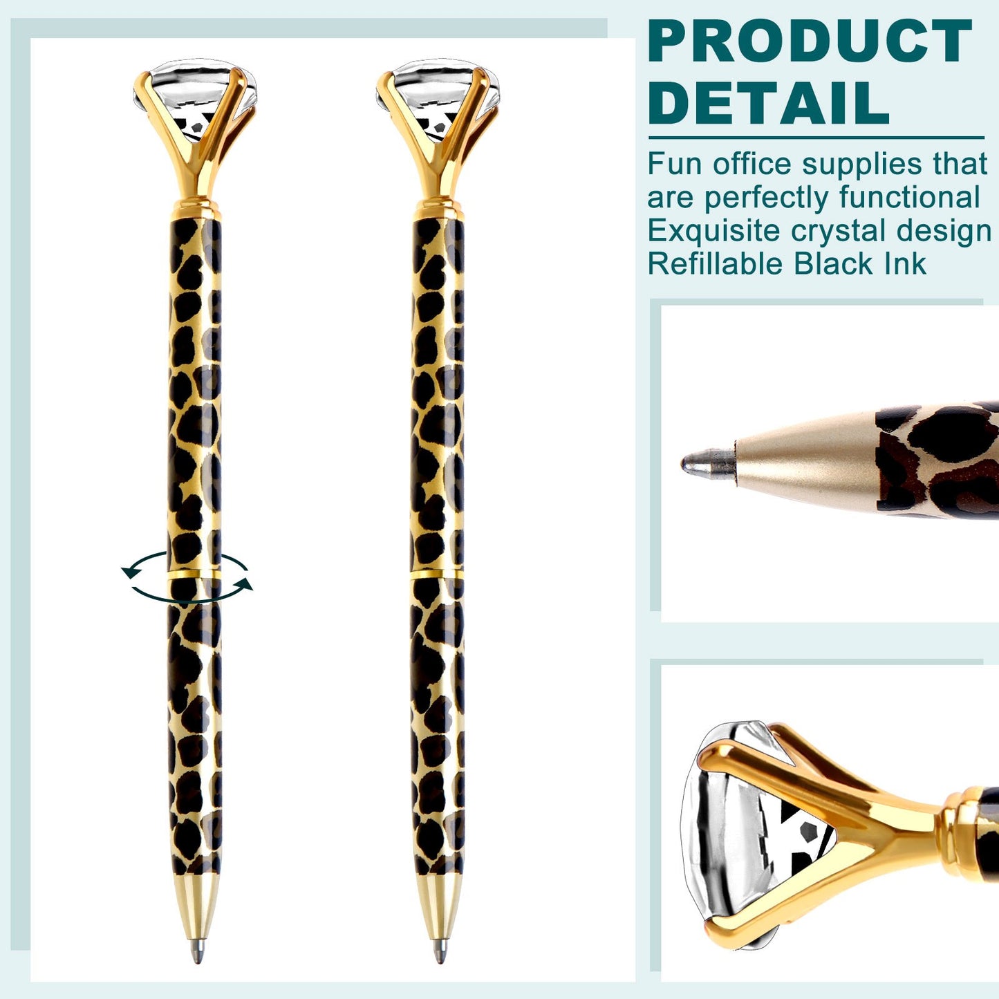 8 Pcs Wild Luxe Pen Collection