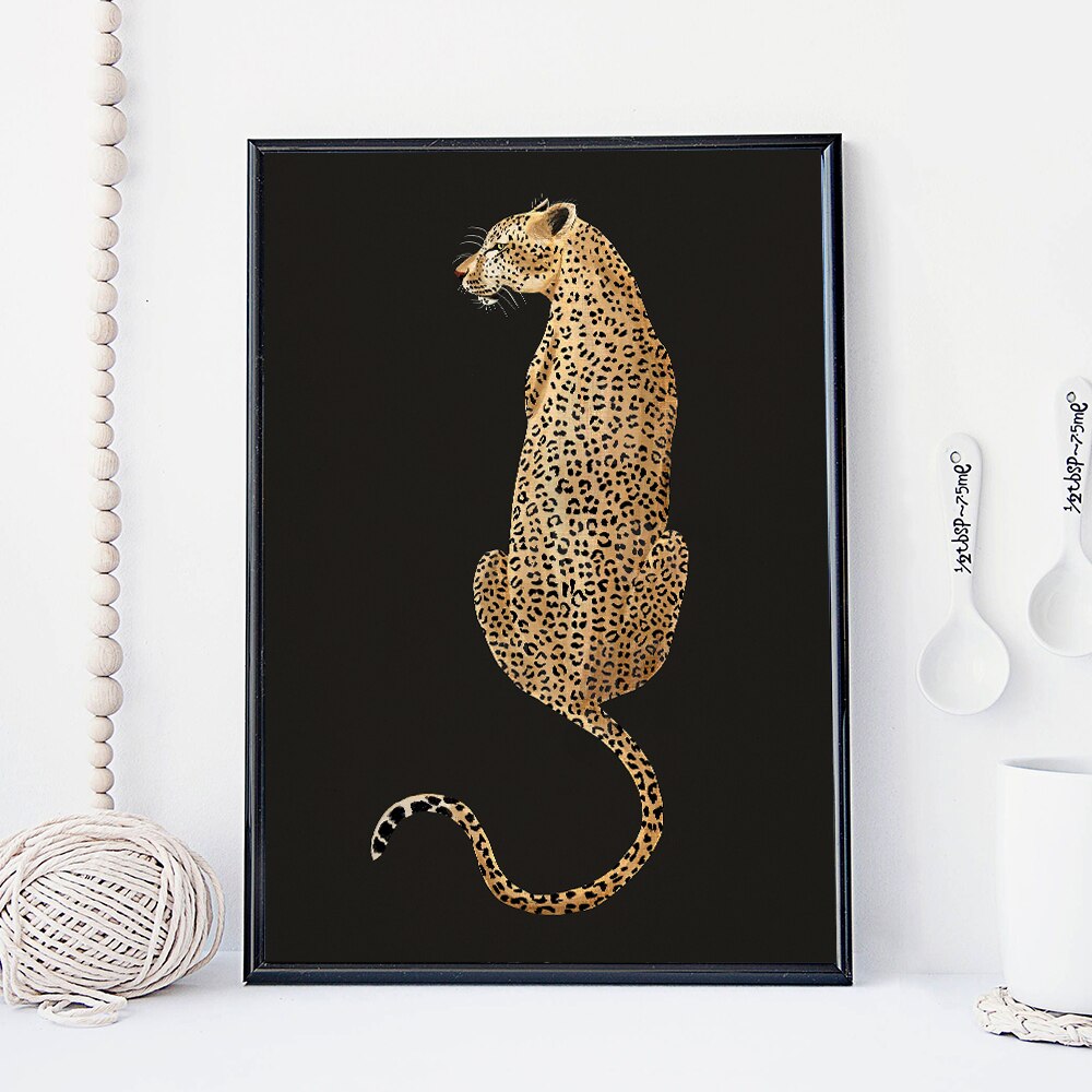 The Cheetah Cotton Canvas Print