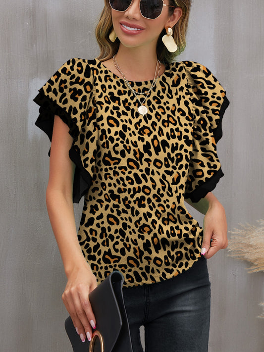 Emersyn Flounce Sleeve Blouse