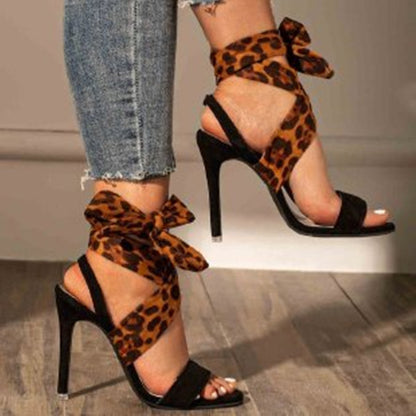 Pizzazz High Heel Ankle Strap Sandals