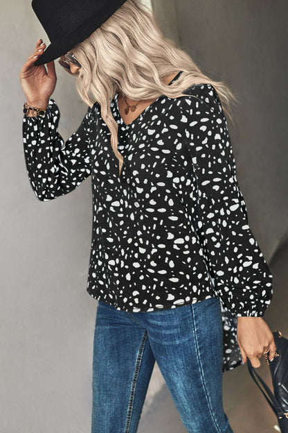 The Kayla High-Low Blouse