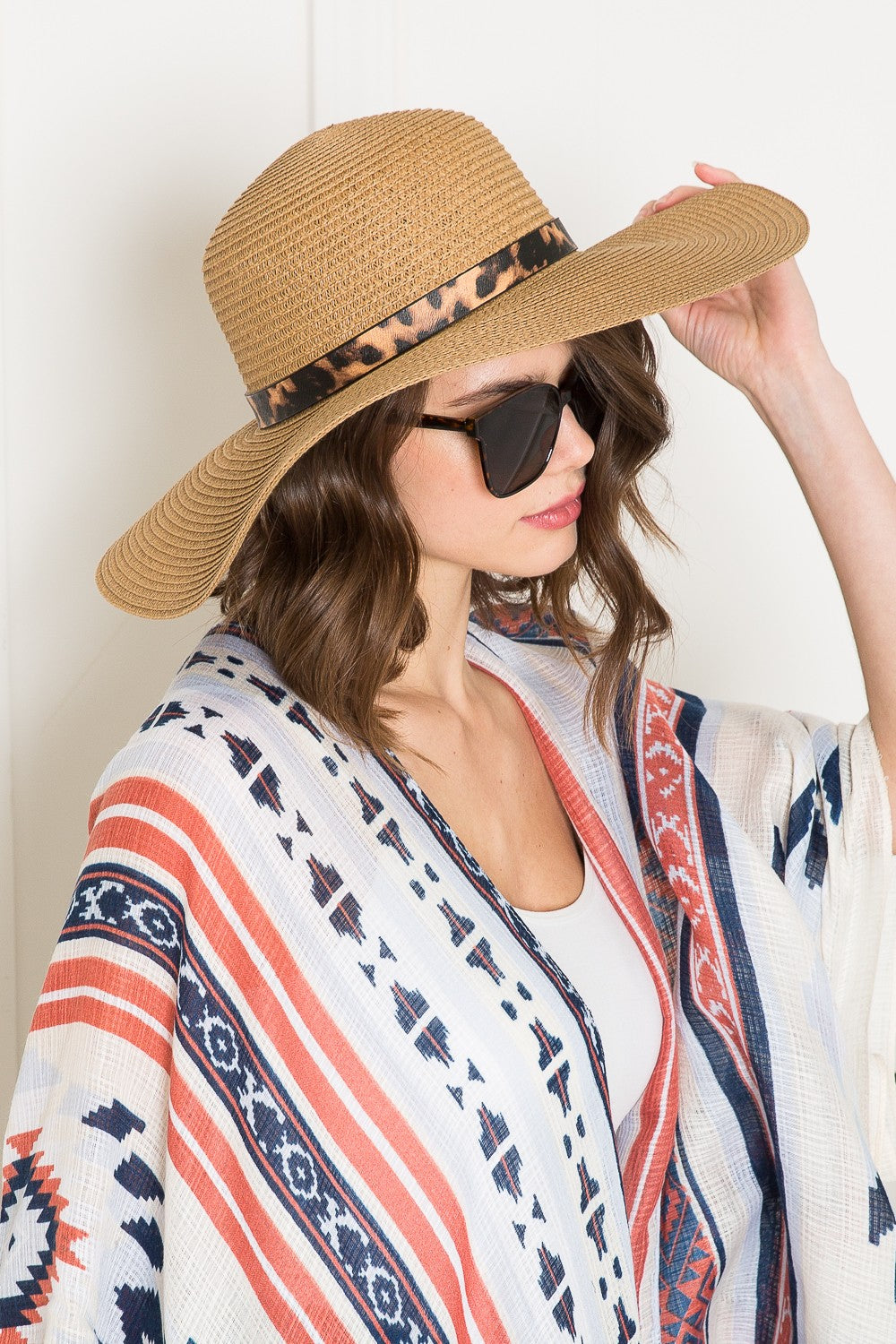 Belted Straw Sunhat