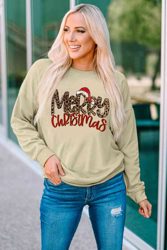 MERRY CHRISTMAS Graphic Sweatshirt